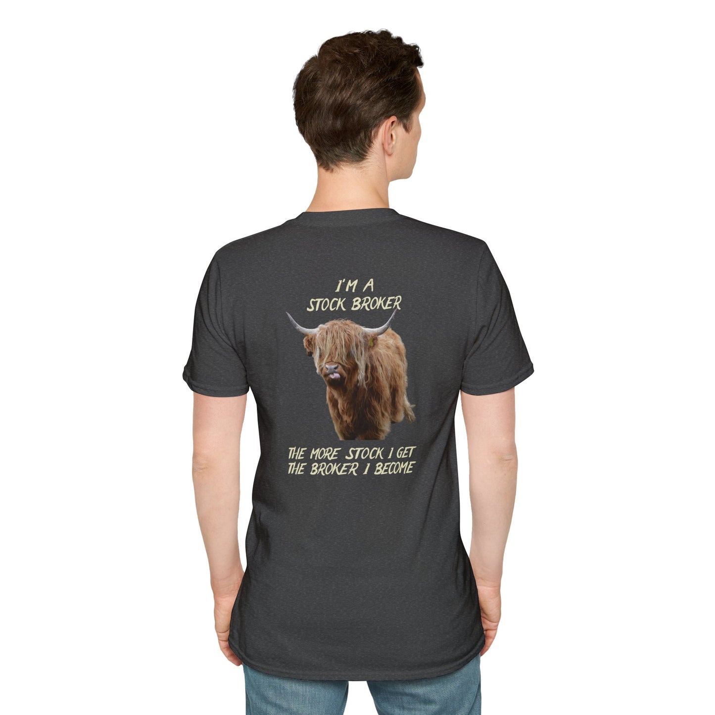 STOCK BROKER Whispering - Unisex Softstyle T-Shirt