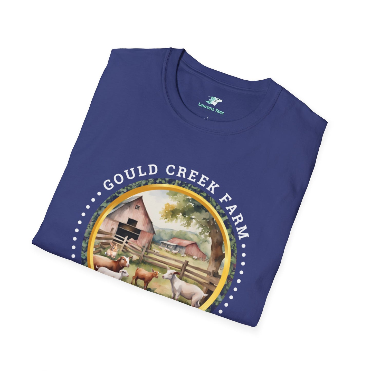 Gould Creek Farms Front - Unisex Softstyle T-Shirt