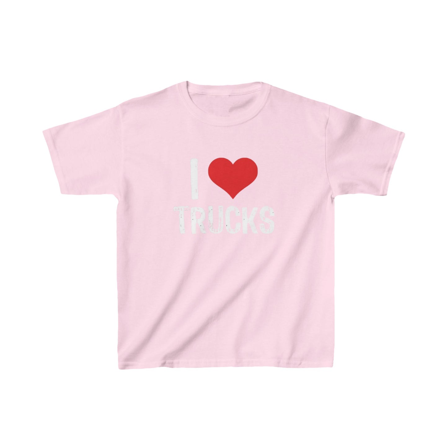 I Love Trucks - Kids Heavy Cotton™ Tee