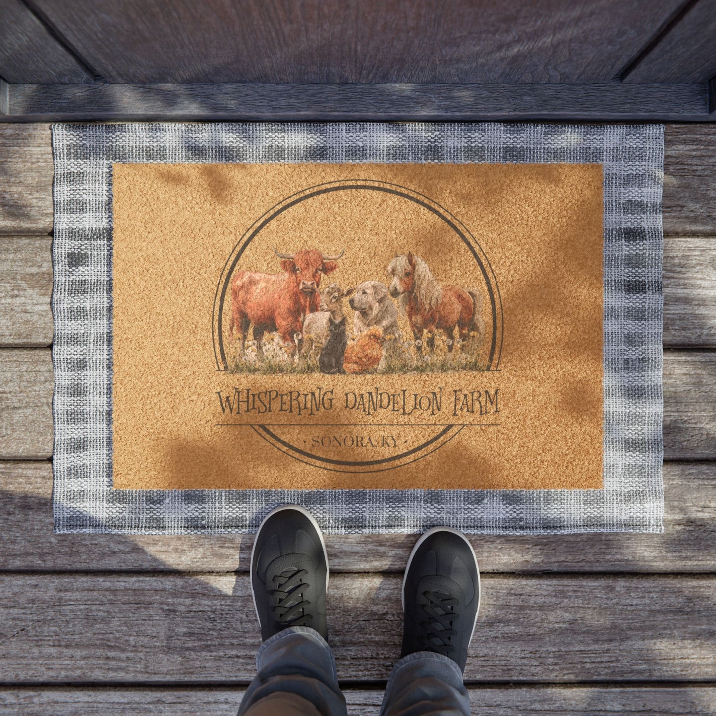 Whispering Dandelion Farm - Doormat