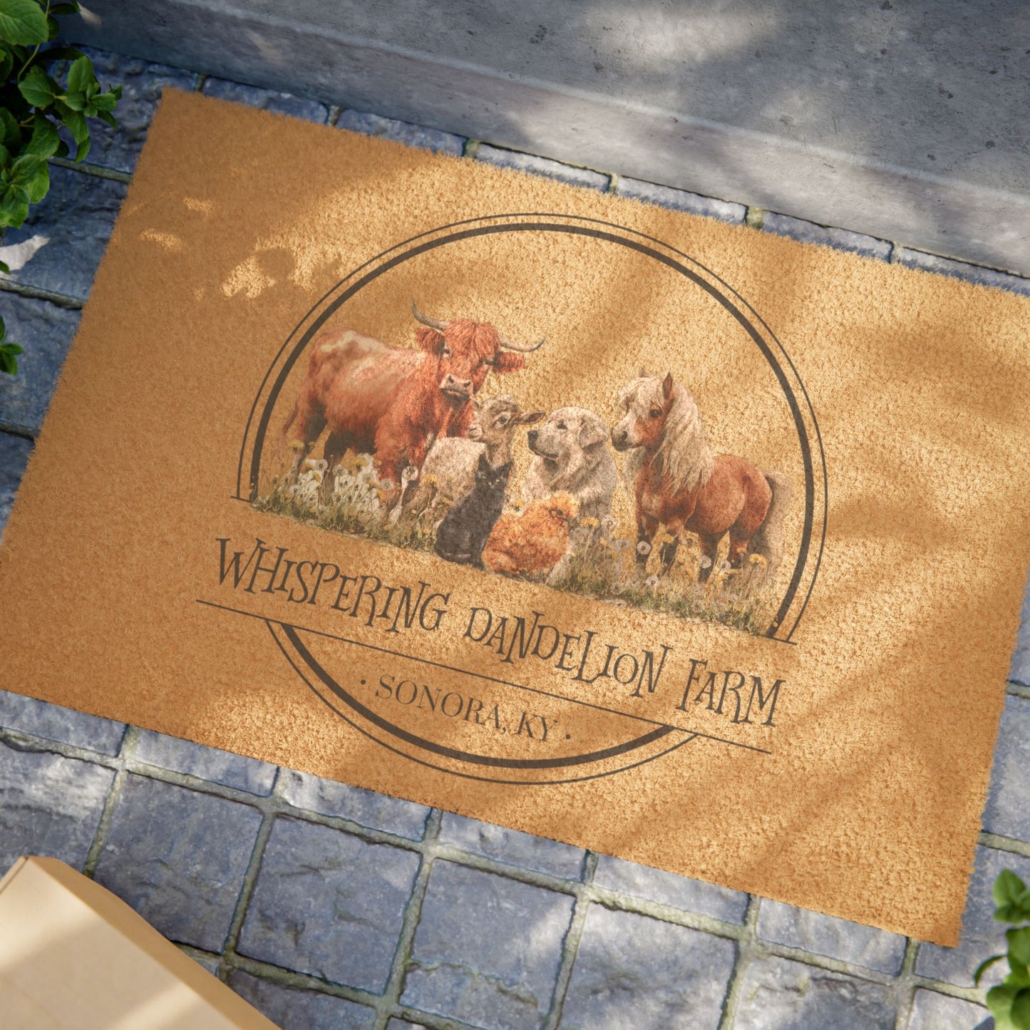 Whispering Dandelion Farm - Doormat