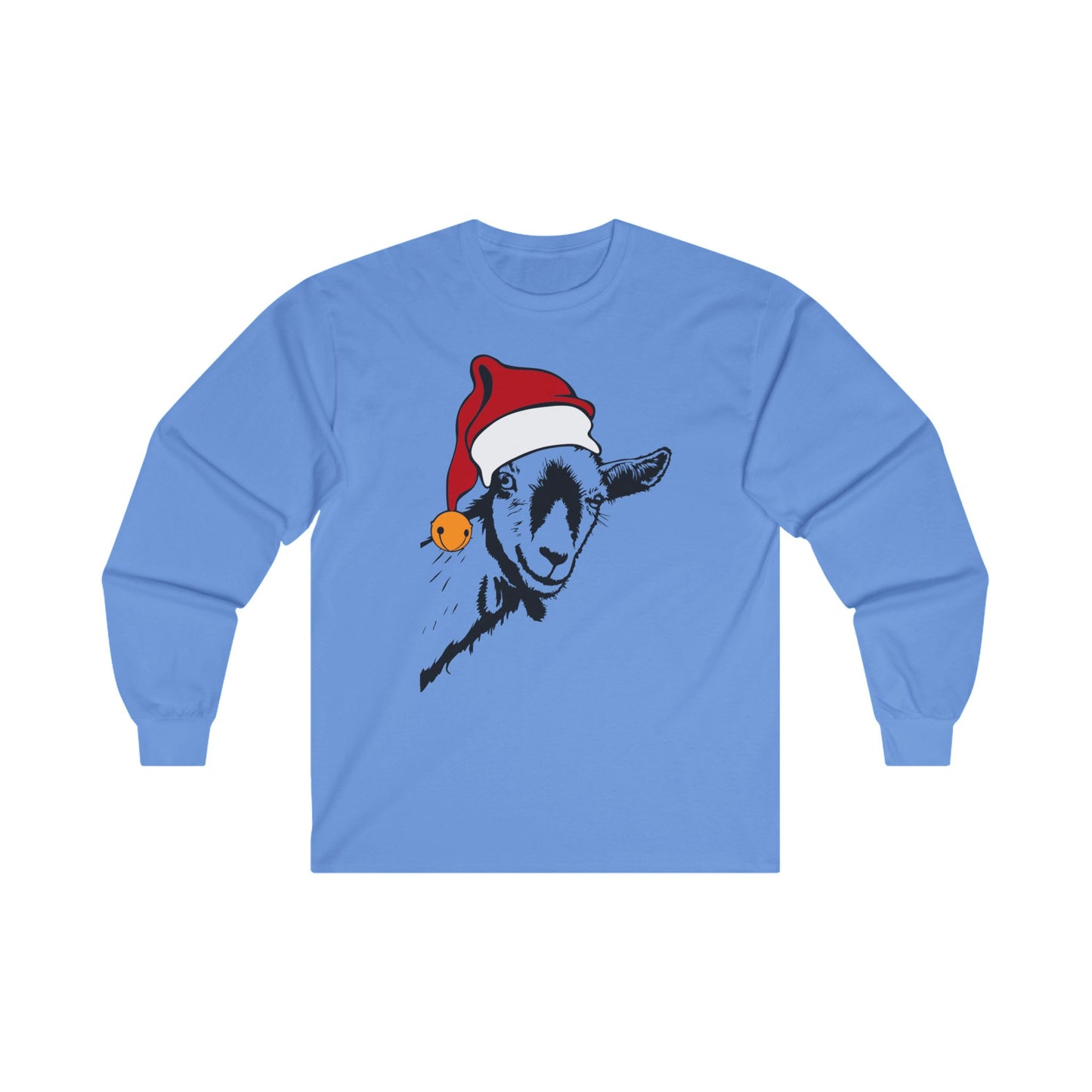 Merry Christmas Goat GCF - Unisex Ultra Cotton Long Sleeve Tee