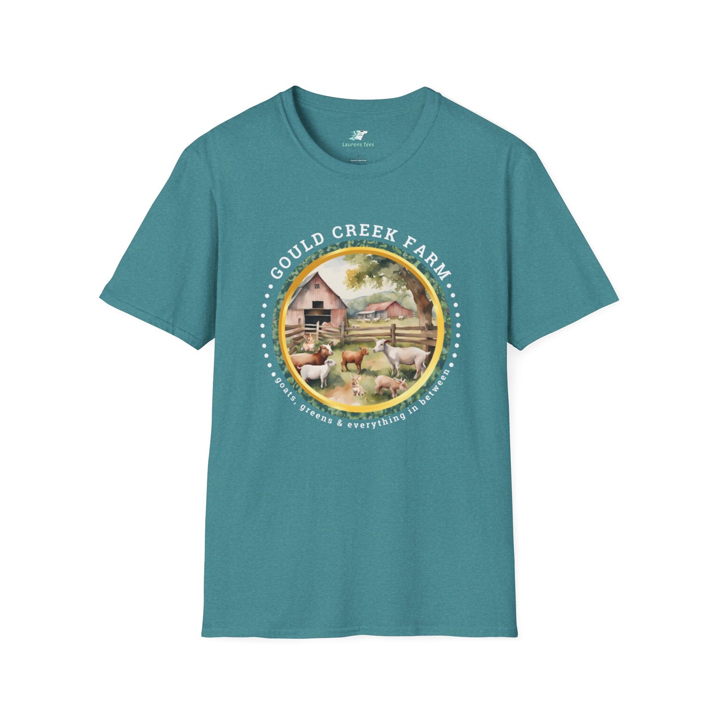 Gould Creek Farms Front - Unisex Softstyle T-Shirt