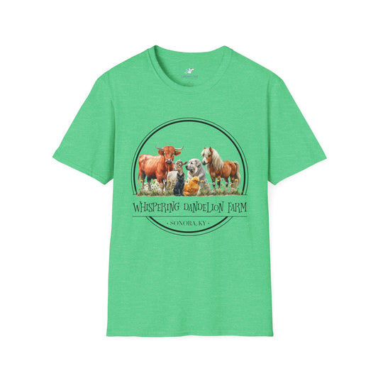 Whispering Dandelion Farm - Unisex Softstyle T-Shirt