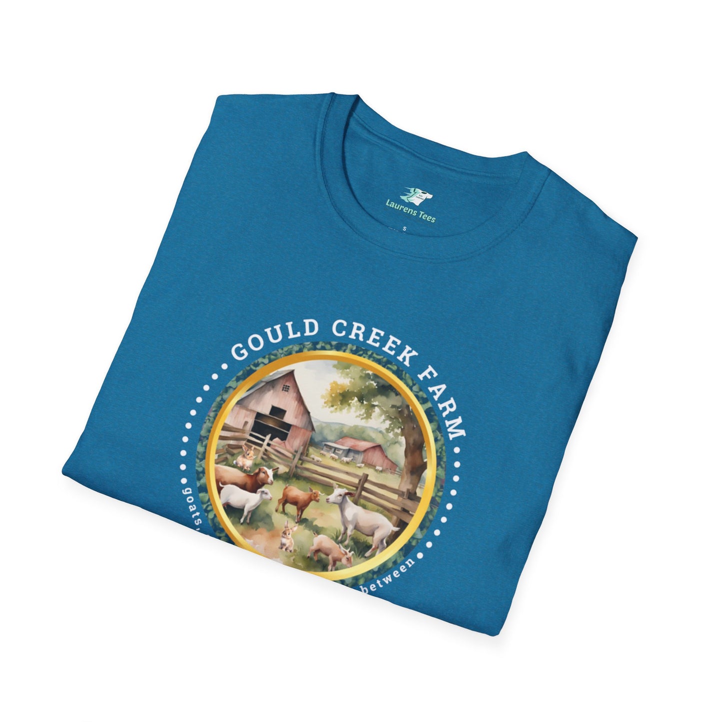 Gould Creek Farms Front - Unisex Softstyle T-Shirt