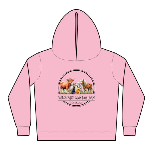 Whispering Dandelion Farm - Toddler Pullover Fleece Hoodies