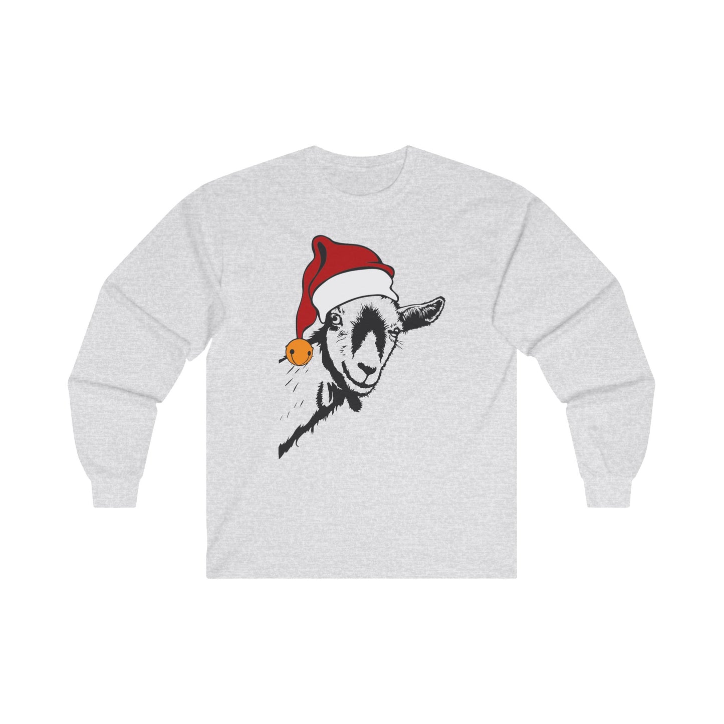 Merry Christmas Goat GCF - Unisex Ultra Cotton Long Sleeve Tee