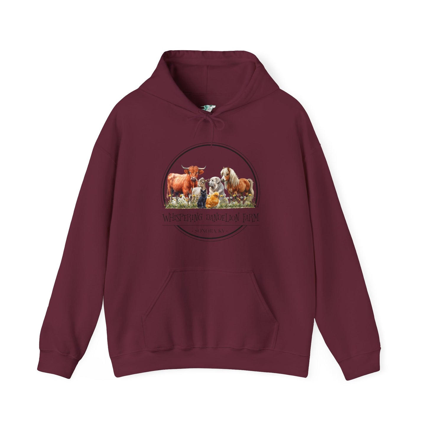 Whispering Dandelion Farm - Unisex Heavy Blend™ Hooded Sweatshirt