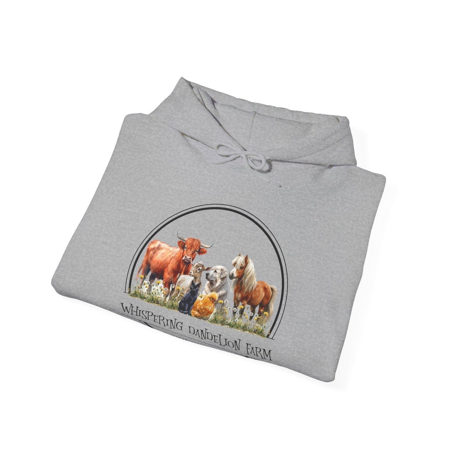 Whispering Dandelion Farm - Unisex Heavy Blend™ Hooded Sweatshirt