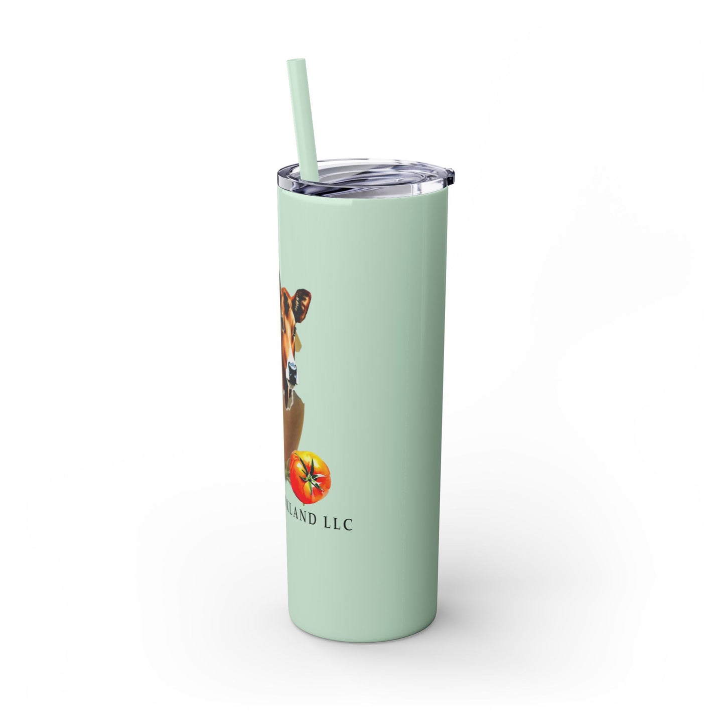 S&J Farm Kirkland LLC - Skinny Tumbler with Straw, 20oz