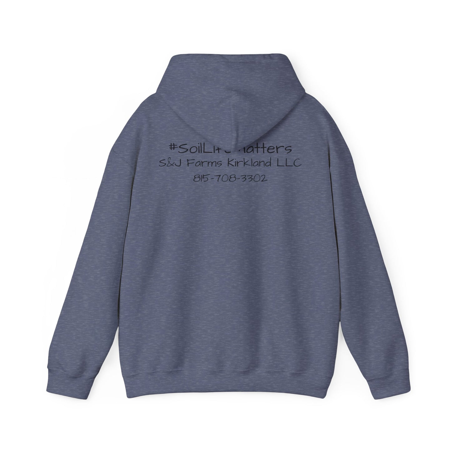 S&J Farm Kirkland LLC FRONT AND BACK DESIGNS - Unisex Heavy Blend™ Hooded Sweatshirt