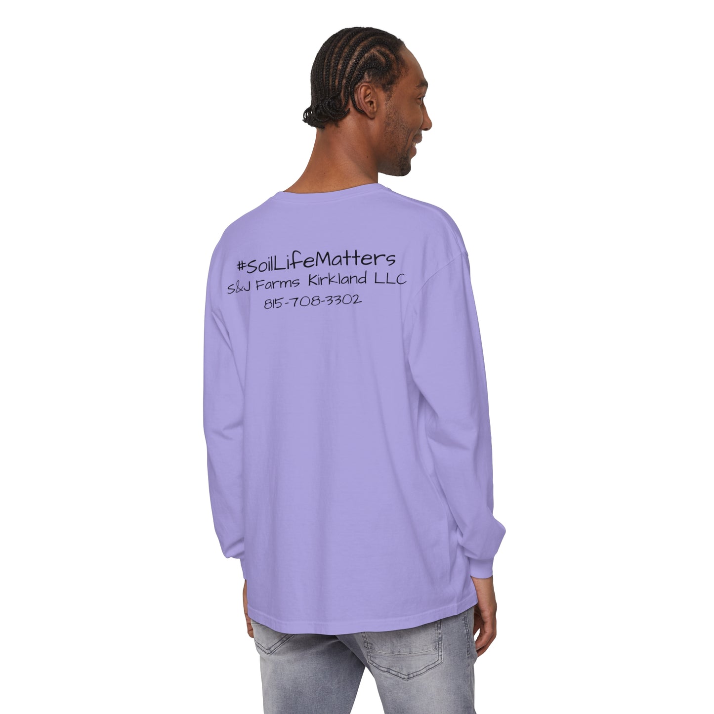 S&J Farm Kirkland LLC - Unisex Garment-dyed Long Sleeve T-Shirt