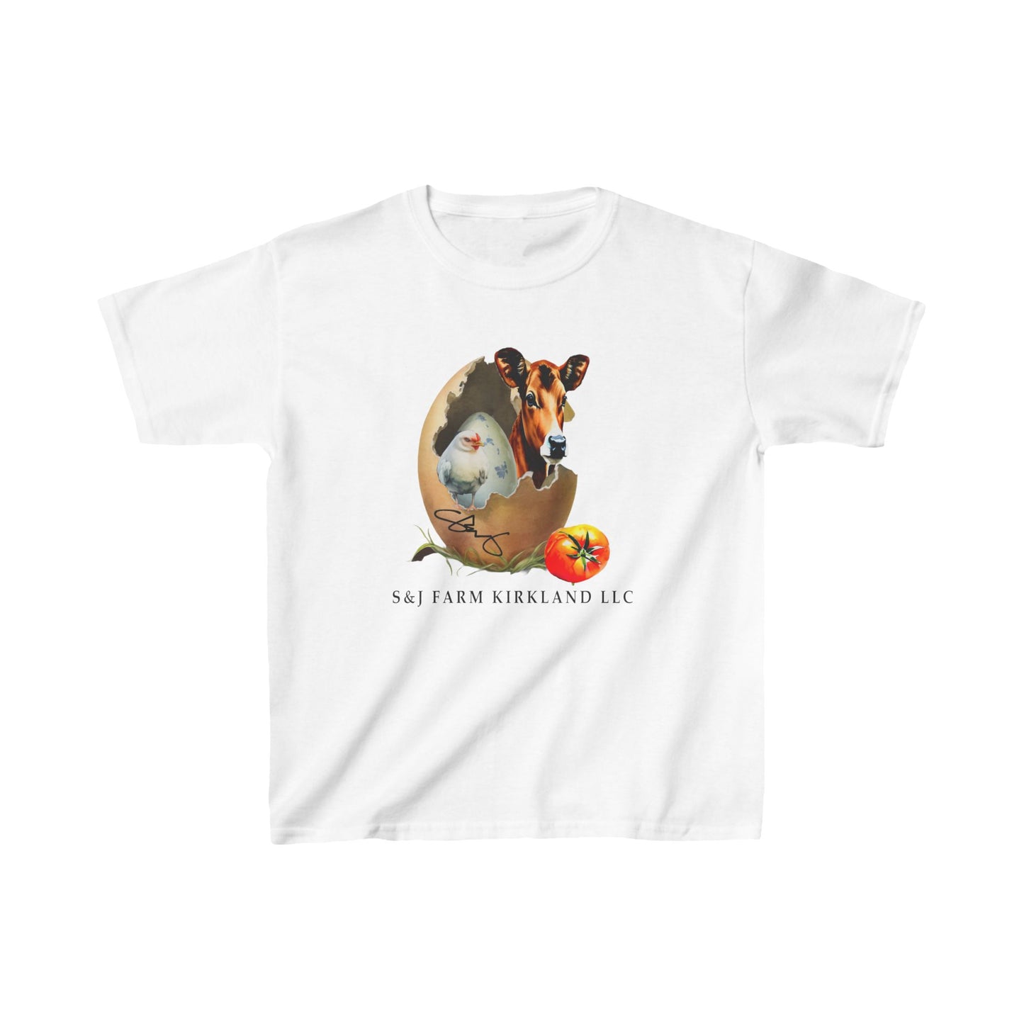 S&J Farm Kirkland LLC - Kids Heavy Cotton™ Tee