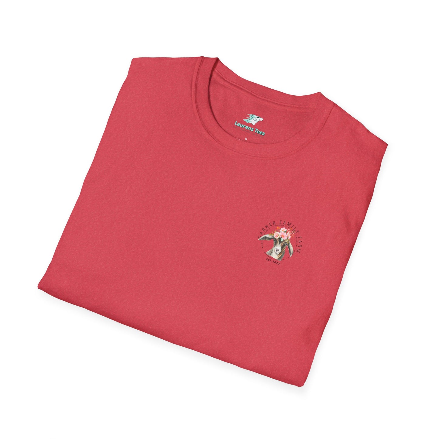 Plays Well With Udders - Unisex Softstyle T-Shirt