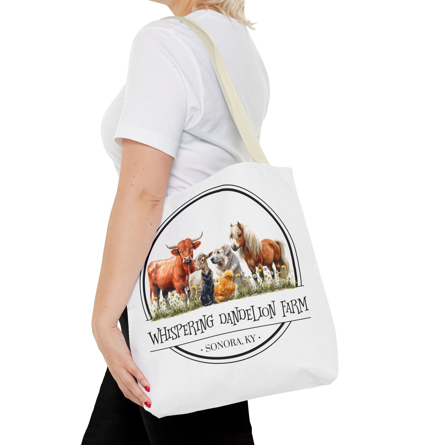 Whispering Dandelion Farm - Tote Bag (AOP)