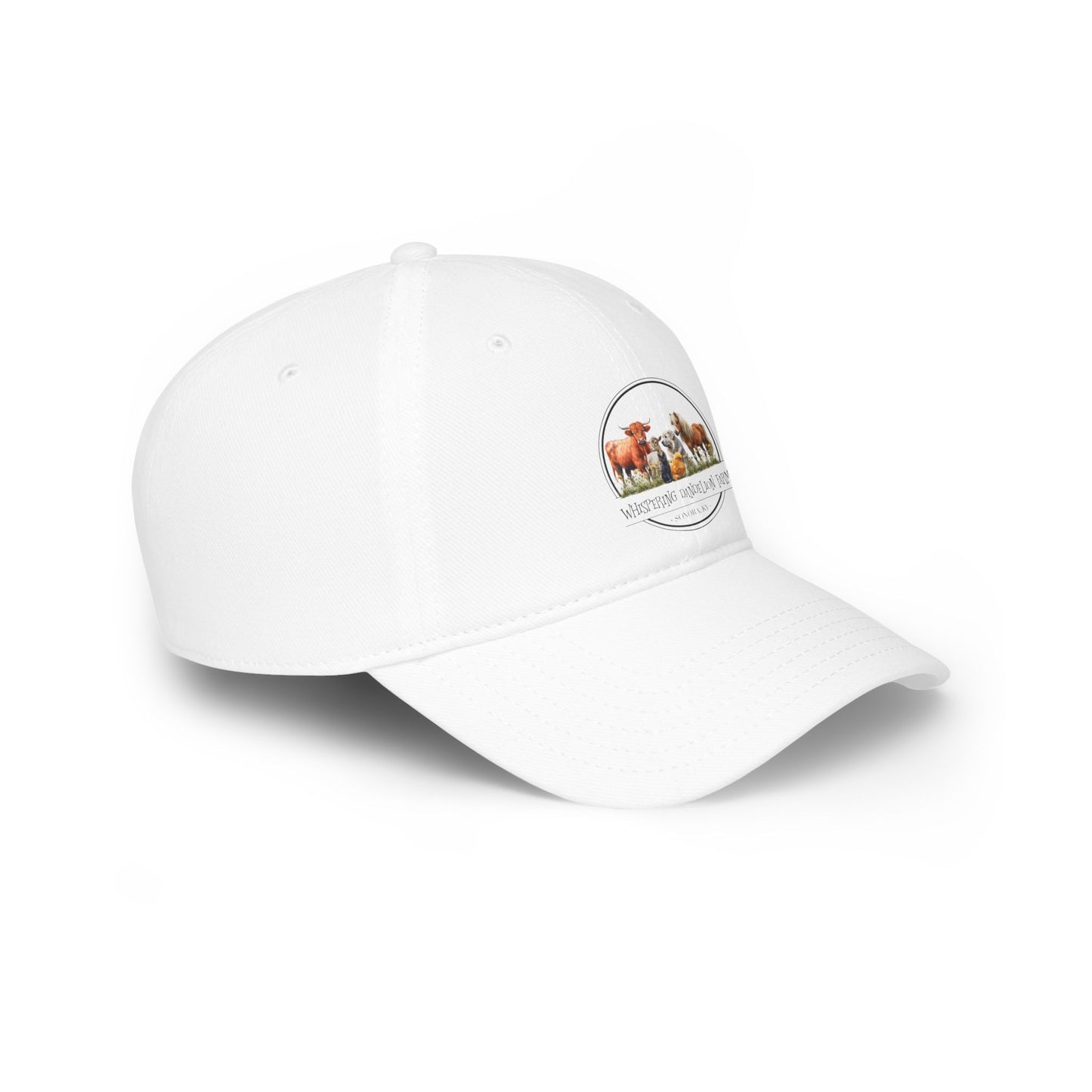 Whispering Dandelion Farm - Low Profile Baseball Cap