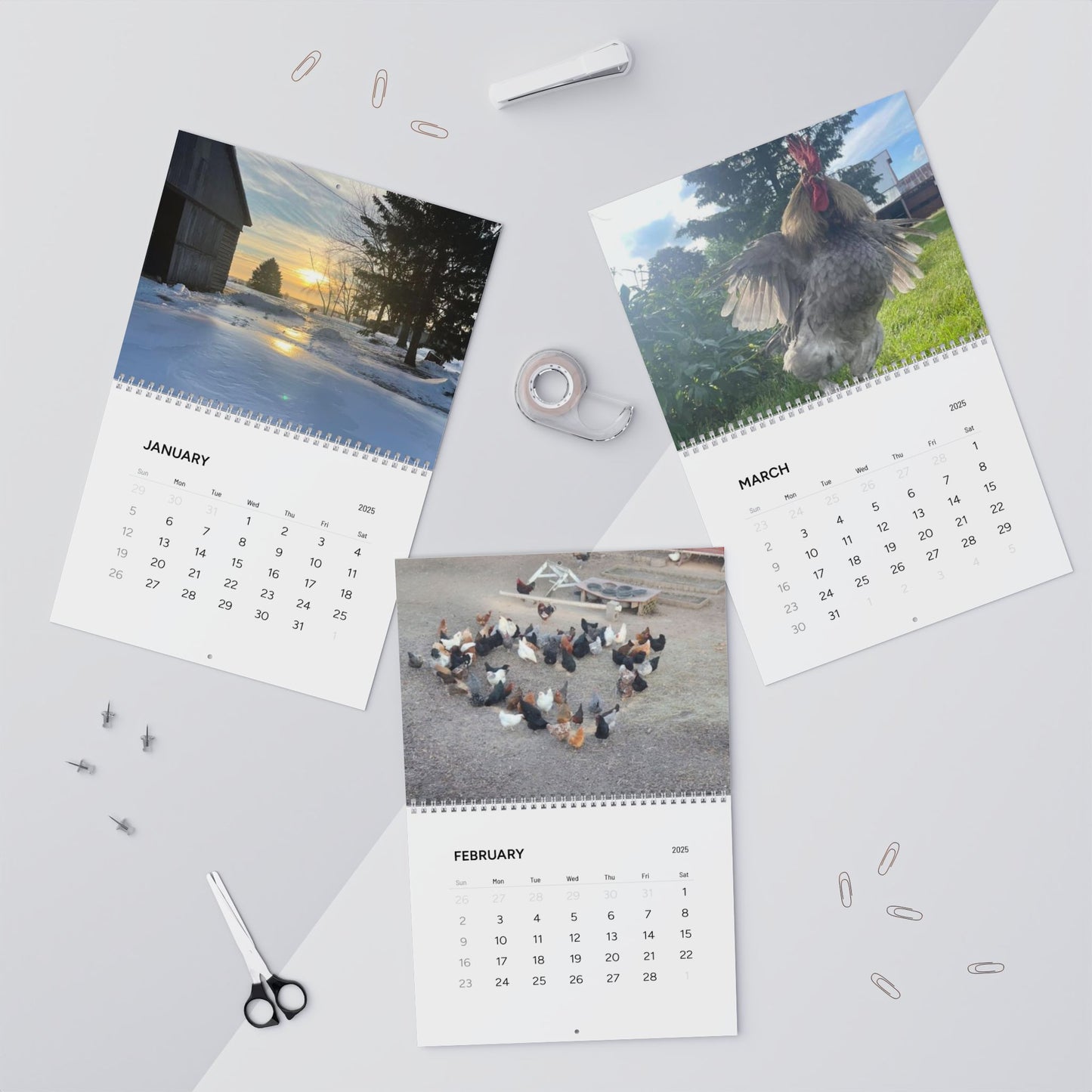 S&J Farm Kirkland LLC - Wall Calendars (2025)