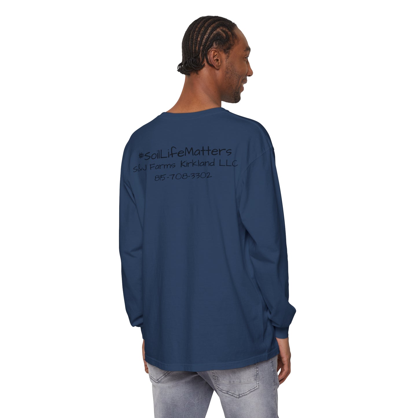 S&J Farm Kirkland LLC - Unisex Garment-dyed Long Sleeve T-Shirt