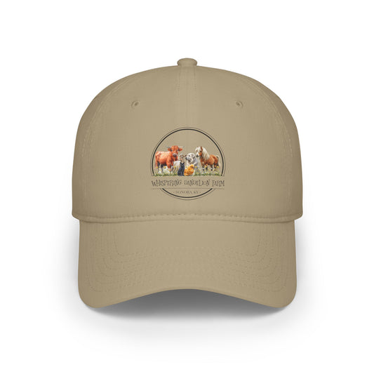 Whispering Dandelion Farm - Low Profile Baseball Cap