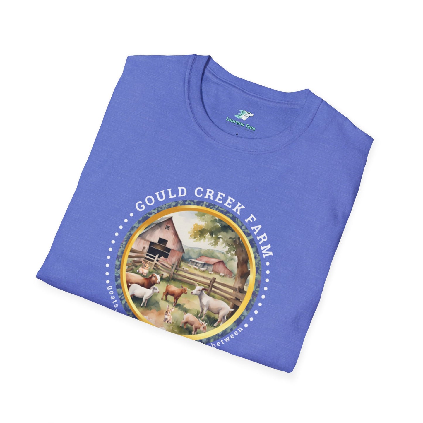 Gould Creek Farms Front - Unisex Softstyle T-Shirt