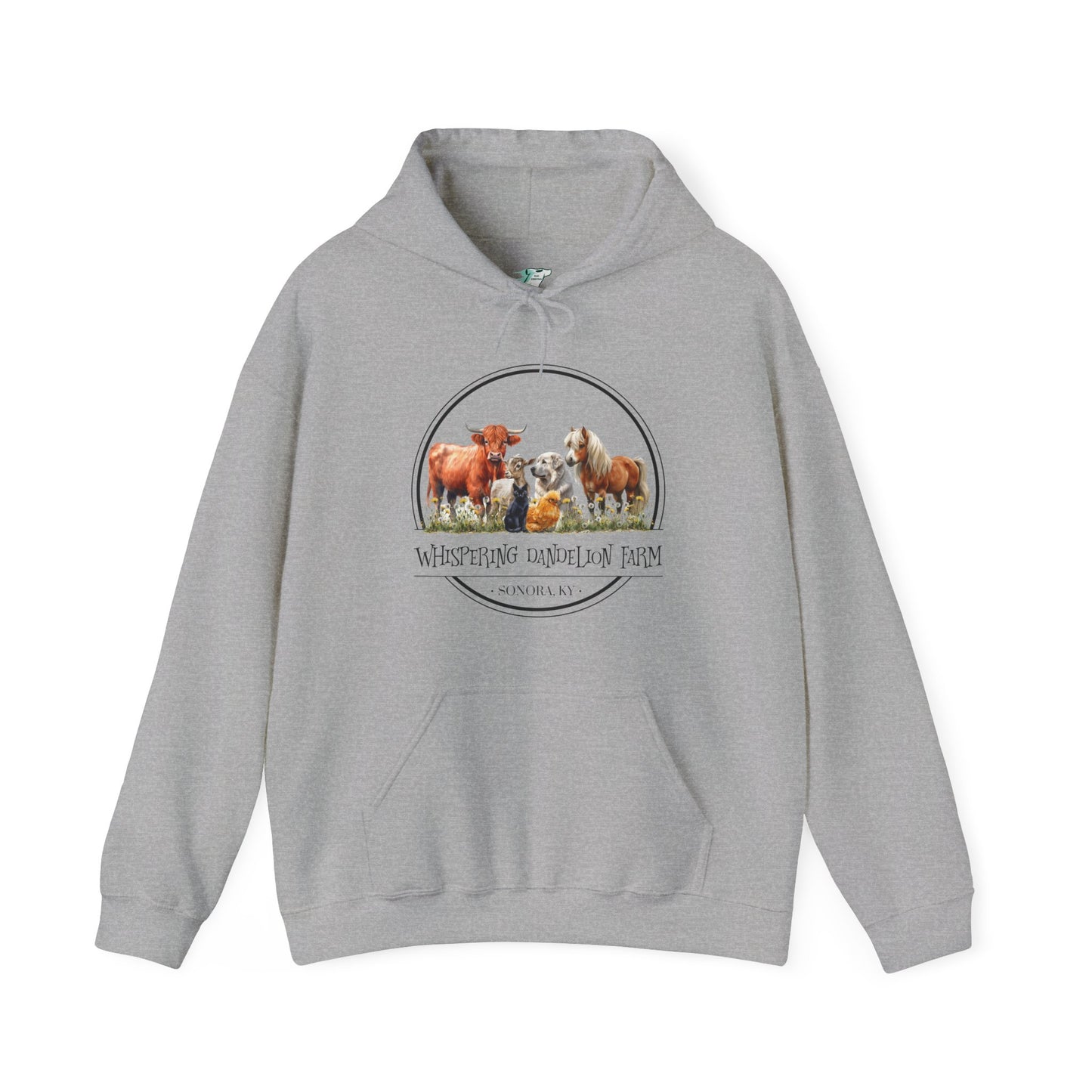 Whispering Dandelion Farm - Unisex Heavy Blend™ Hooded Sweatshirt