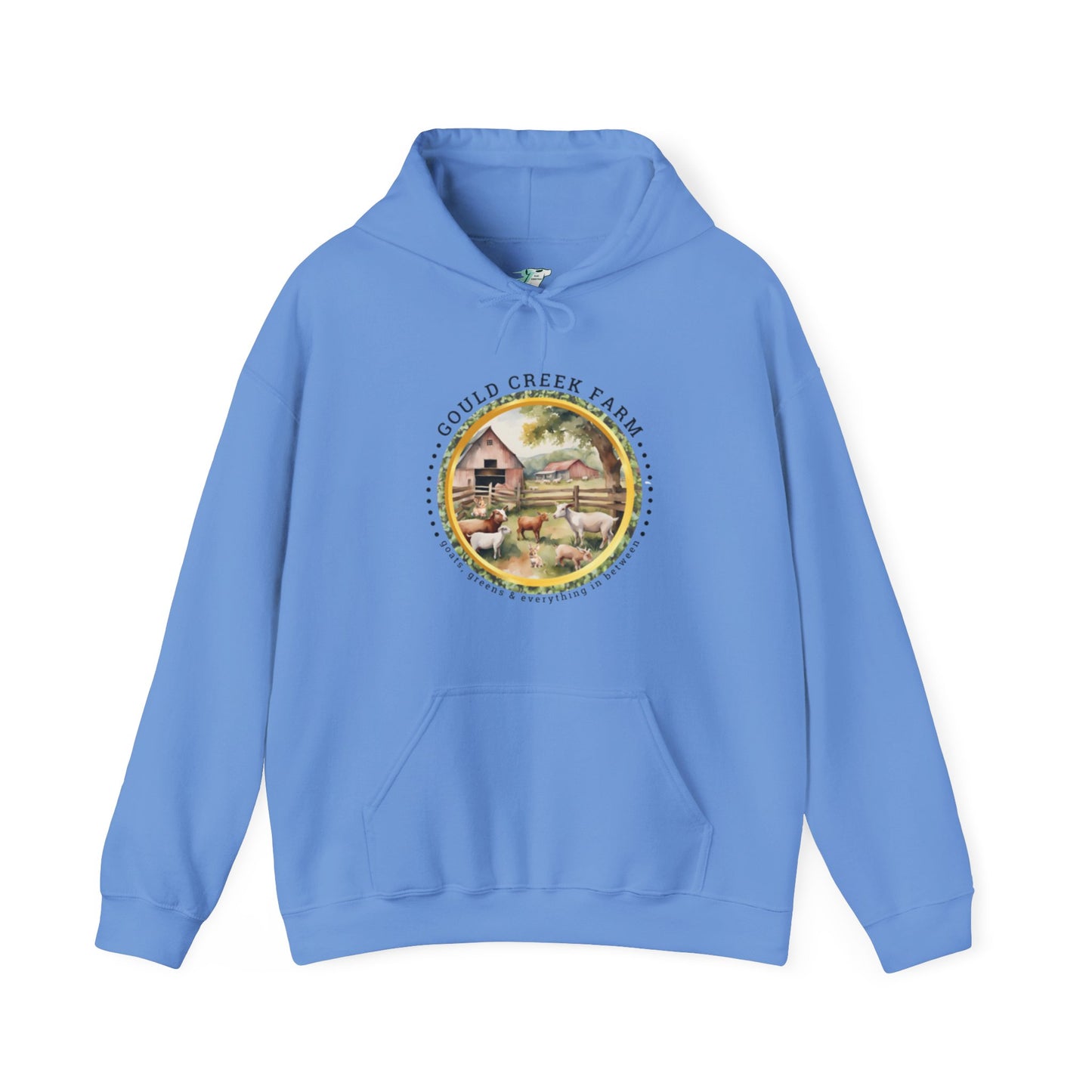 Gould Creek Farm FRONT AND BACK DESIGNS - Unisex Heavy Blend™ Hooded Sweatshirt