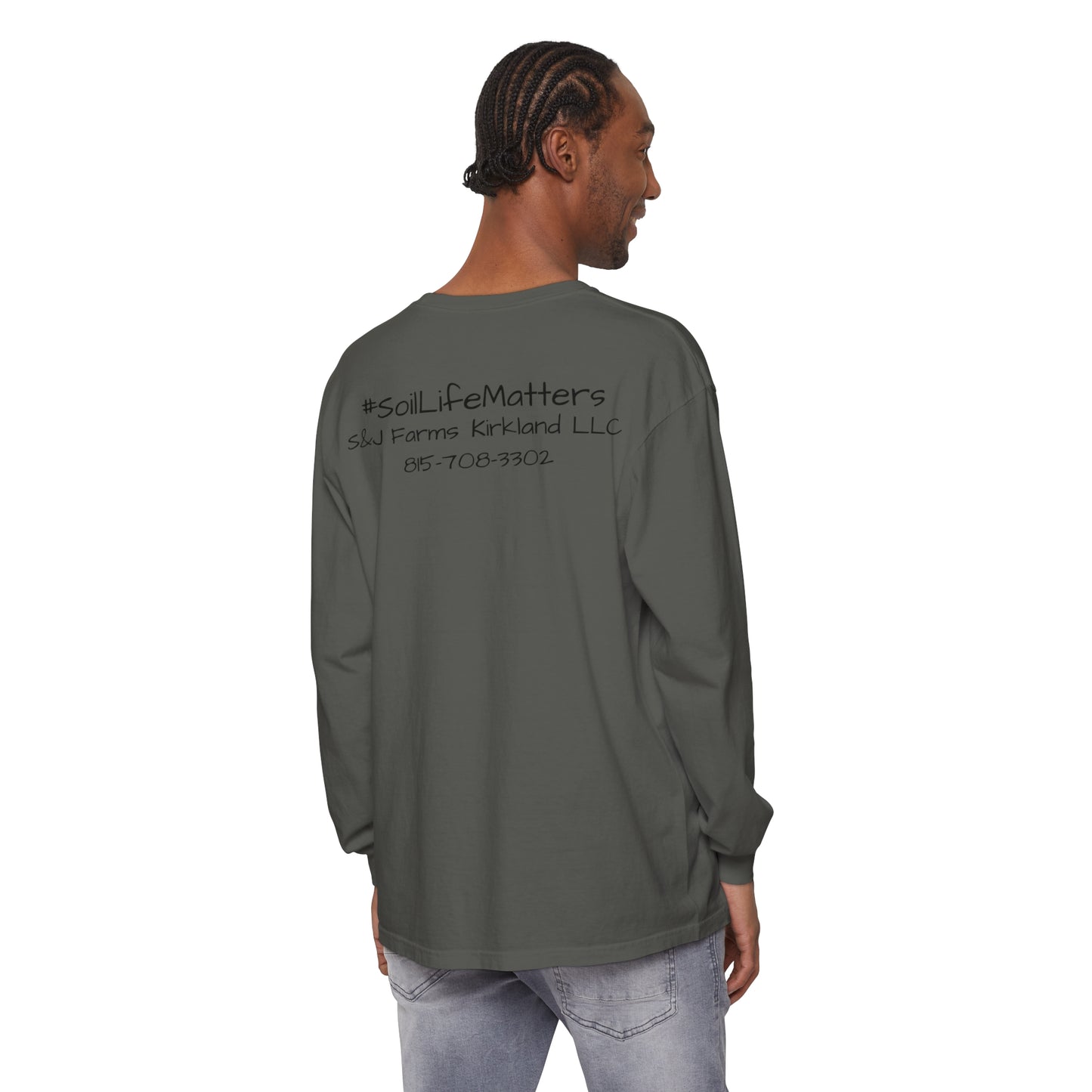 S&J Farm Kirkland LLC - Unisex Garment-dyed Long Sleeve T-Shirt