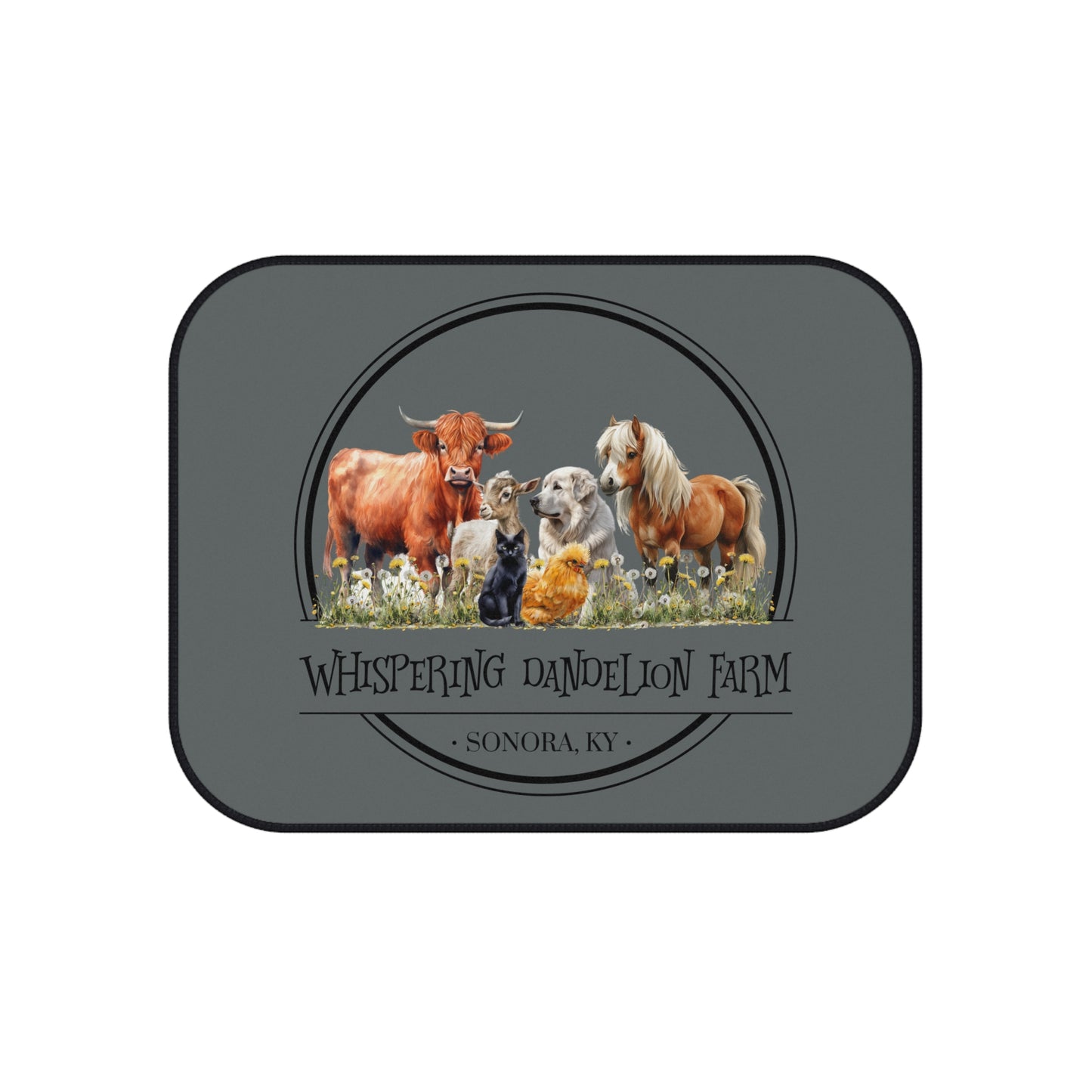 Whispering Dandelion Farm - Car Mats (Set of 4)