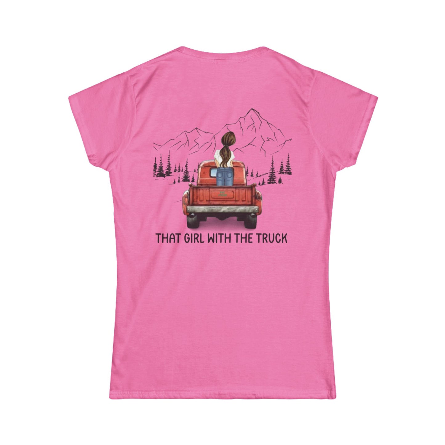 That Girl With The Truck WNC Strong - Women's Softstyle Tee