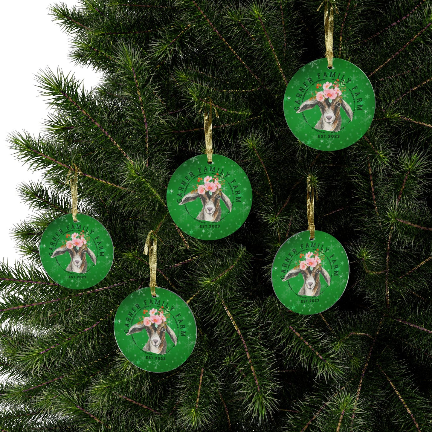 Garner Family Farm - Acrylic Ornaments