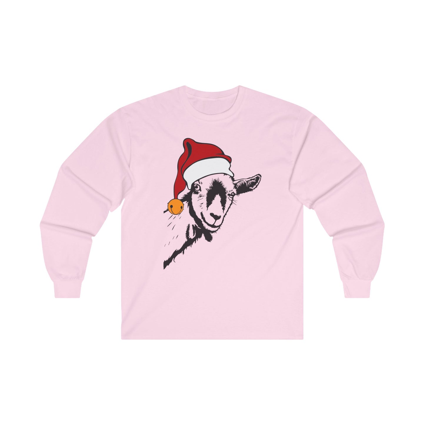 Merry Christmas Goat GCF - Unisex Ultra Cotton Long Sleeve Tee