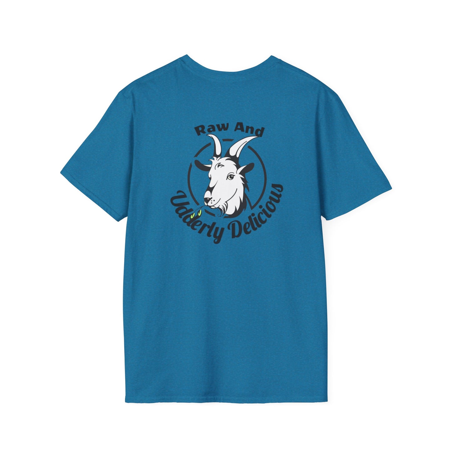 Raw And Udderly Delicious GCF - Unisex Softstyle T-Shirt