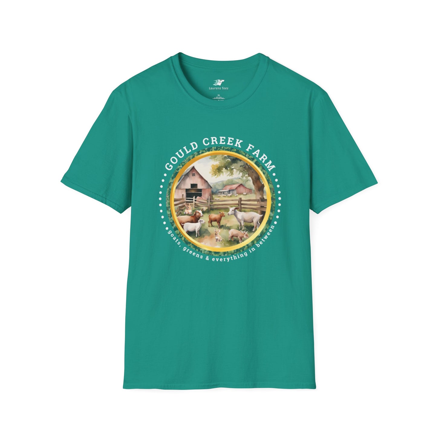 Gould Creek Farms Front - Unisex Softstyle T-Shirt