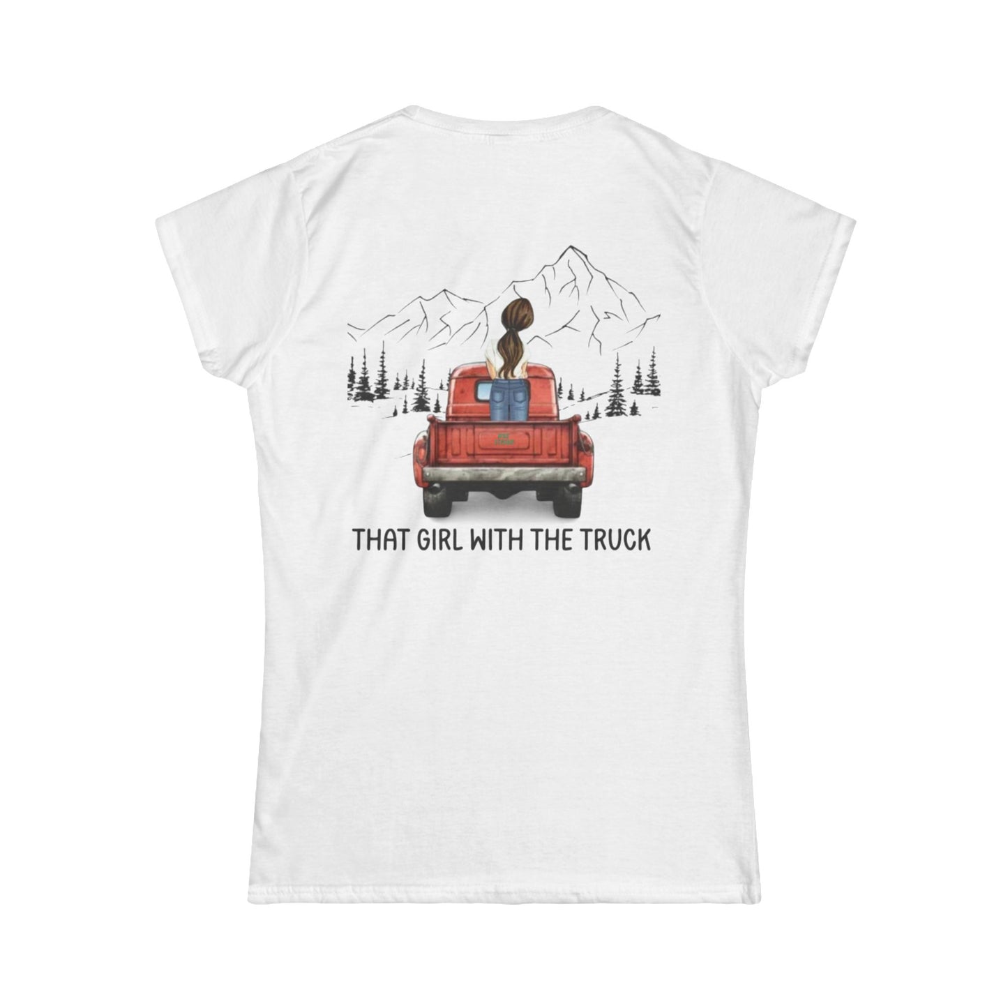 That Girl With The Truck WNC Strong - Women's Softstyle Tee