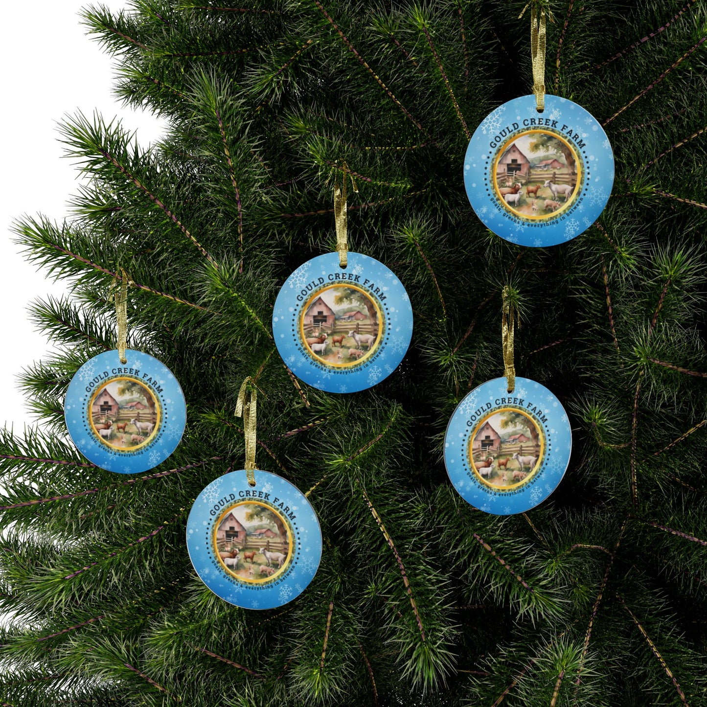 Gould Creek Farm - Acrylic Ornaments