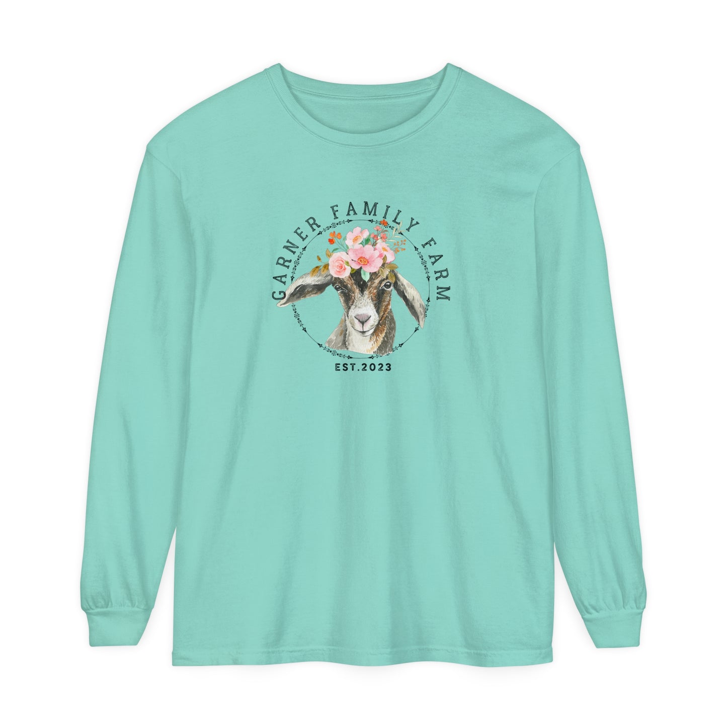 Garner Family Farm - Unisex Garment-dyed Long Sleeve T-Shirt