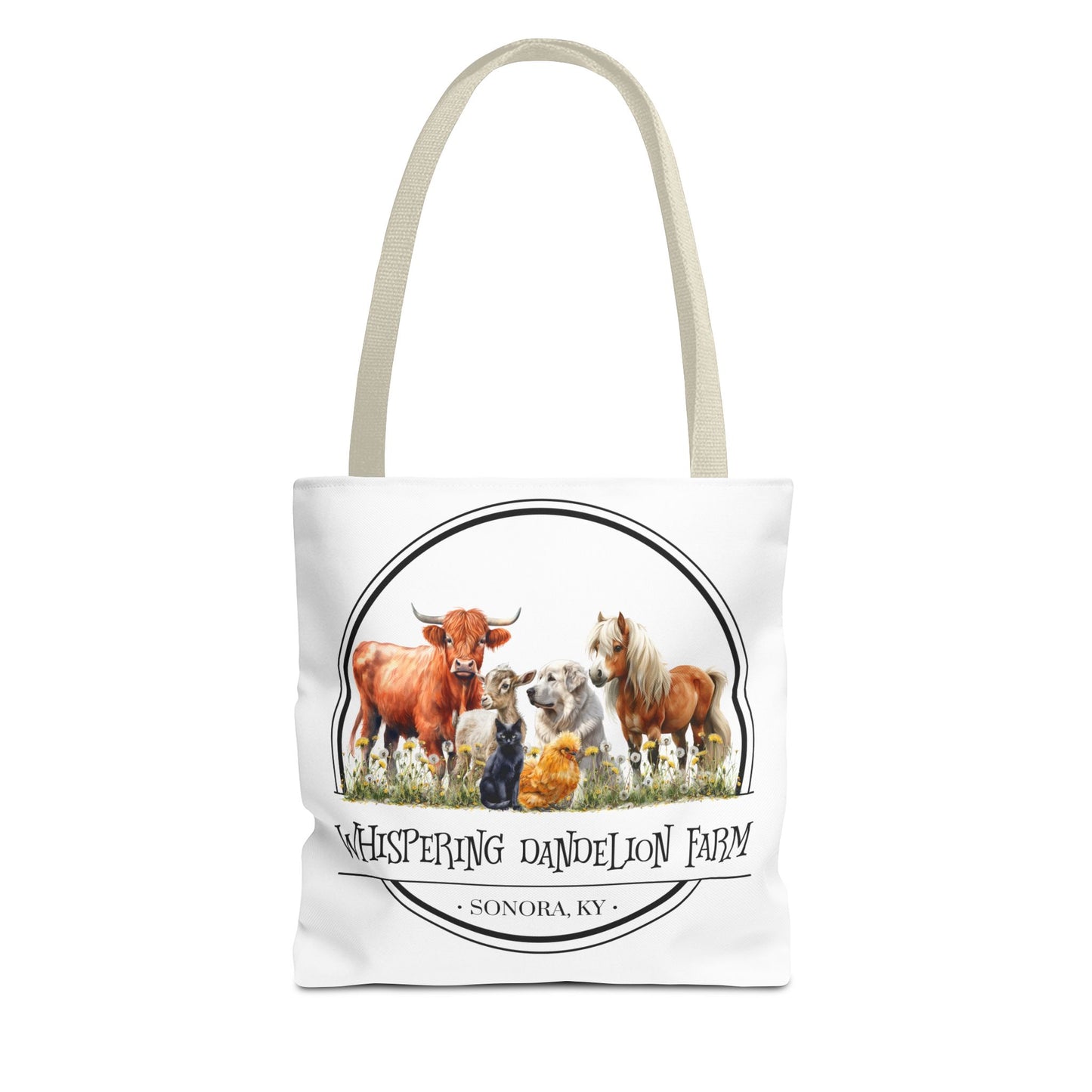 Whispering Dandelion Farm - Tote Bag (AOP)