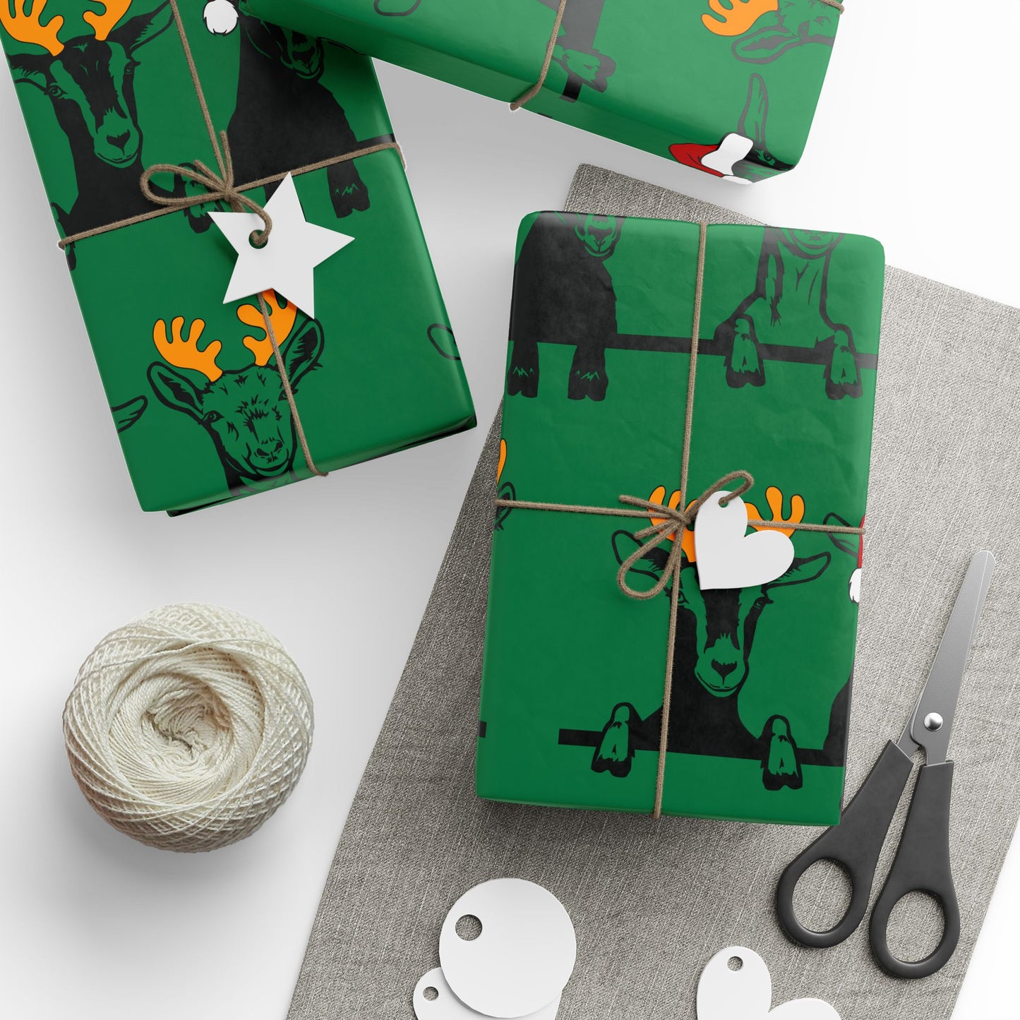 3 Goats Christmas - Wrapping Papers