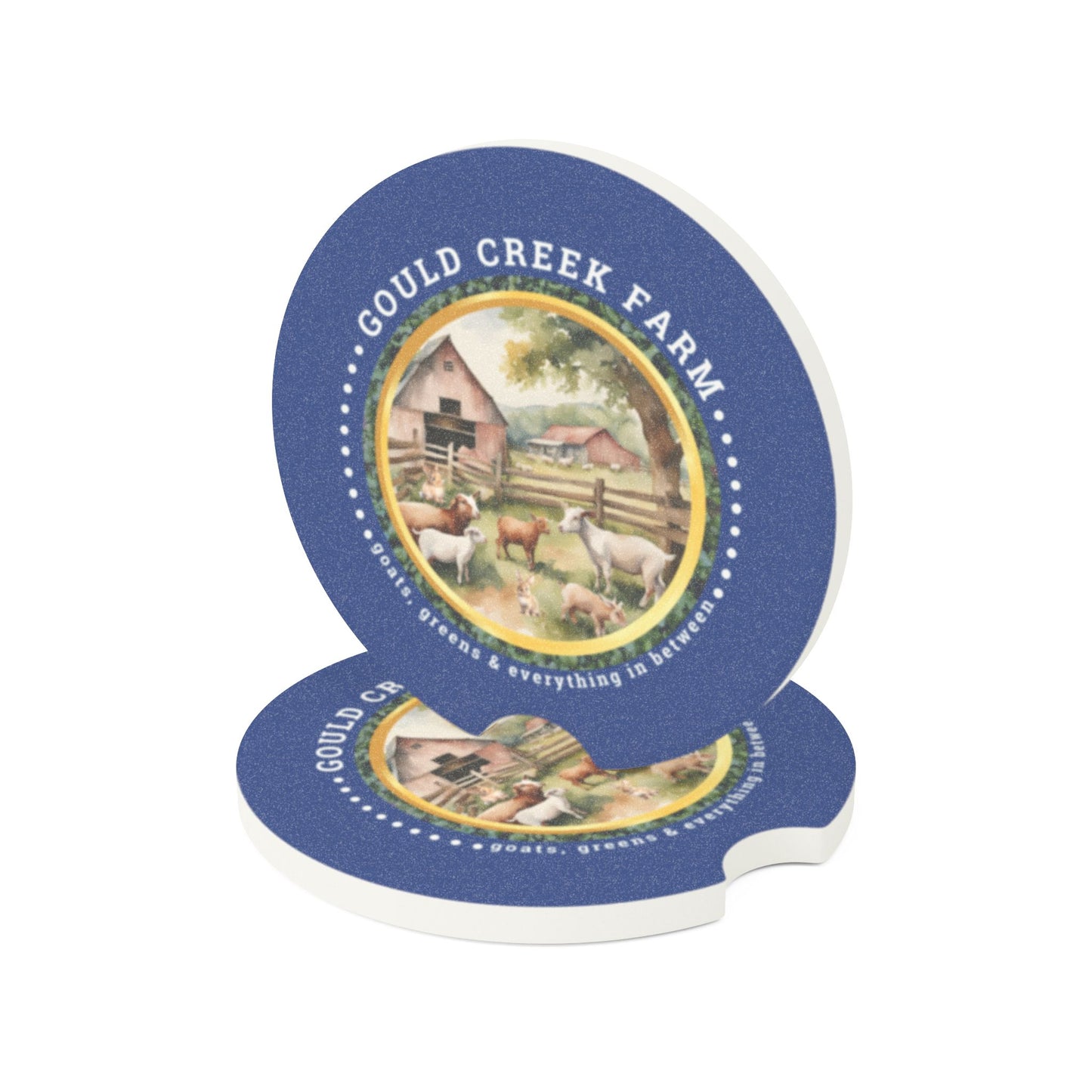 Gould Creek Farm - Soapstone Car Coaster