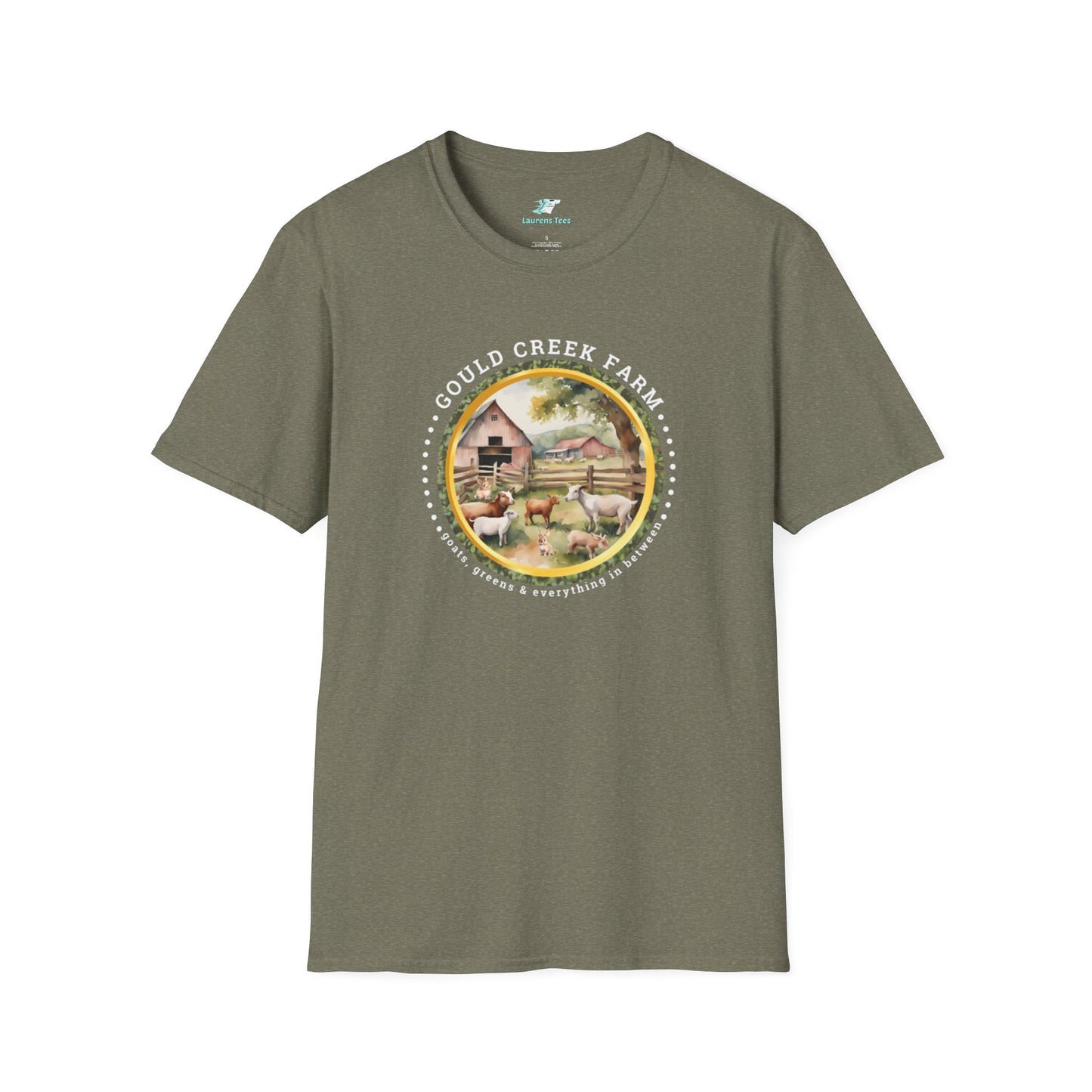 Gould Creek Farms Front - Unisex Softstyle T-Shirt