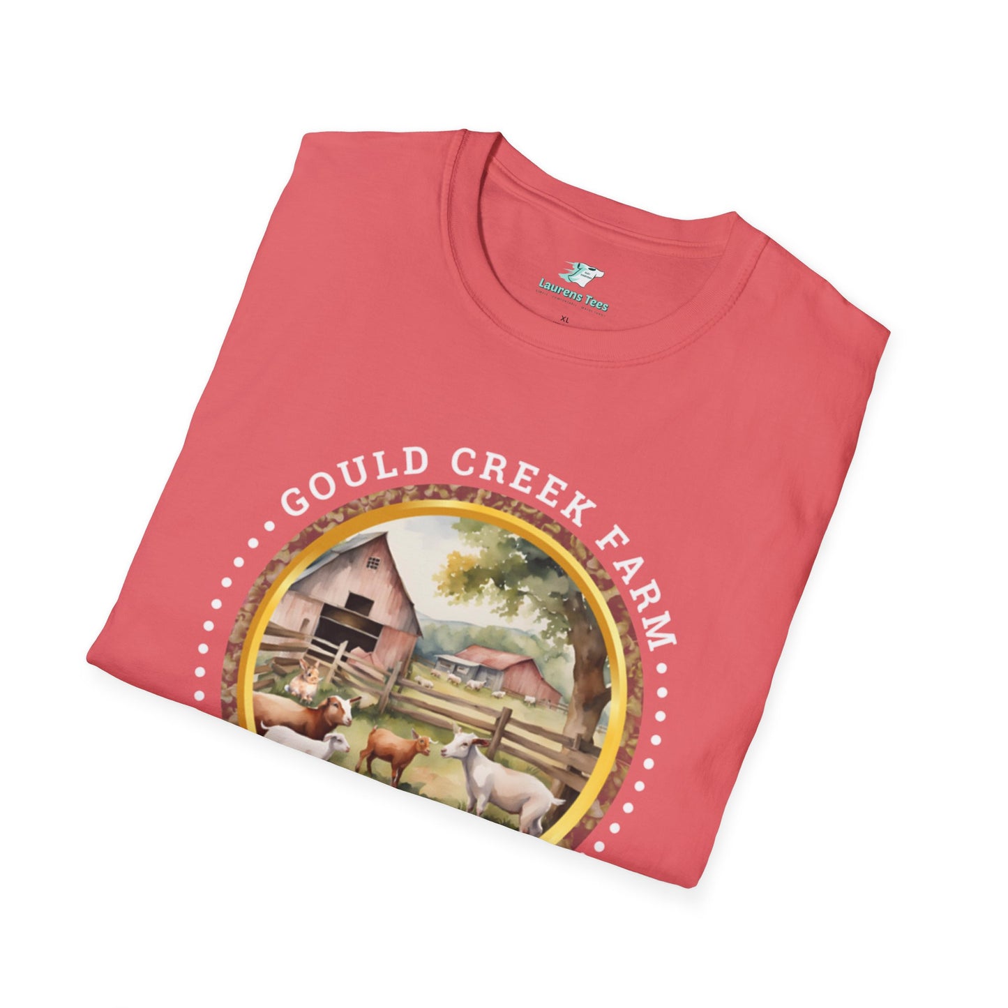 Gould Creek Farms Front - Unisex Softstyle T-Shirt