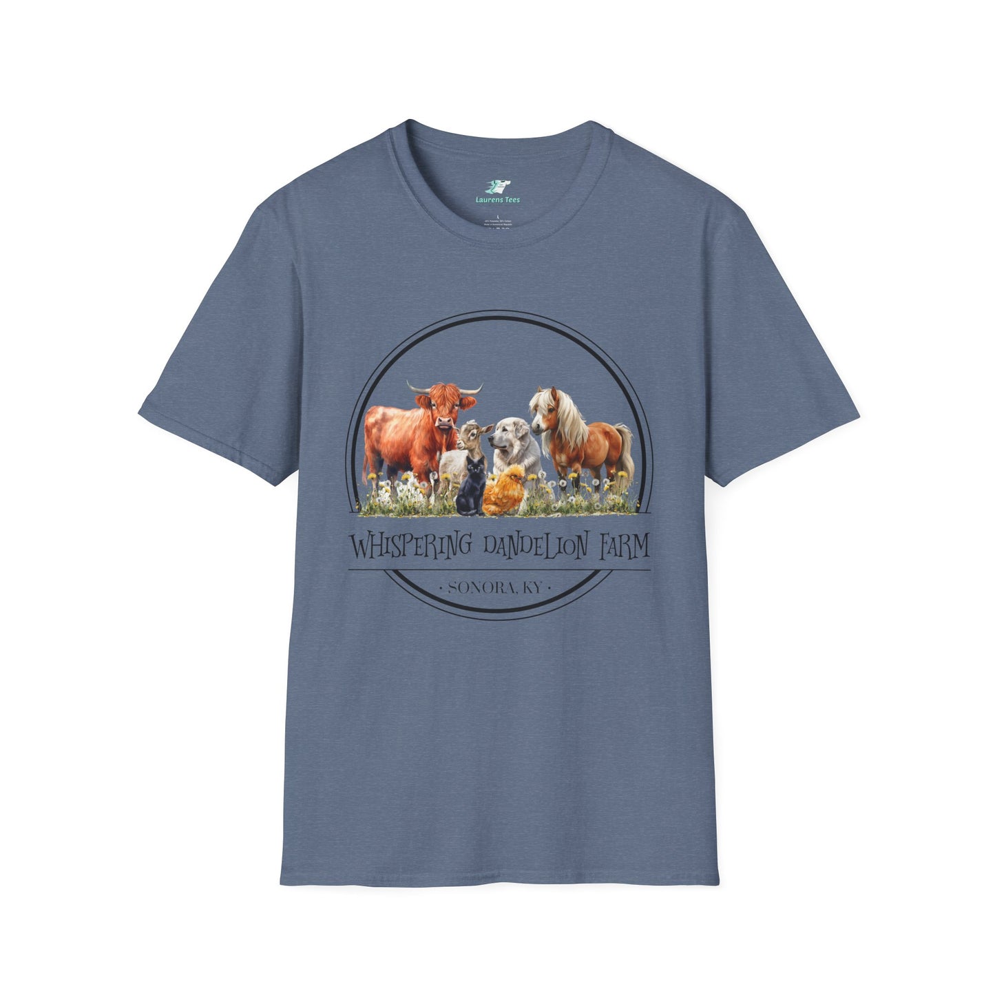 Whispering Dandelion Farm - Unisex Softstyle T-Shirt