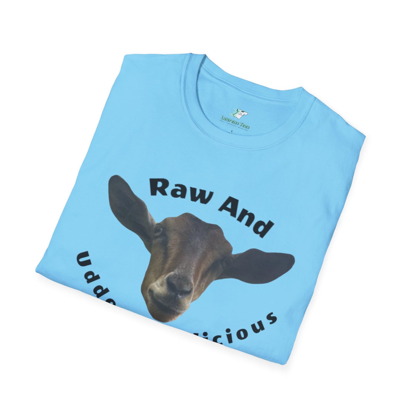 Raw And Udderly Delicious GCF - Unisex Softstyle T-Shirt