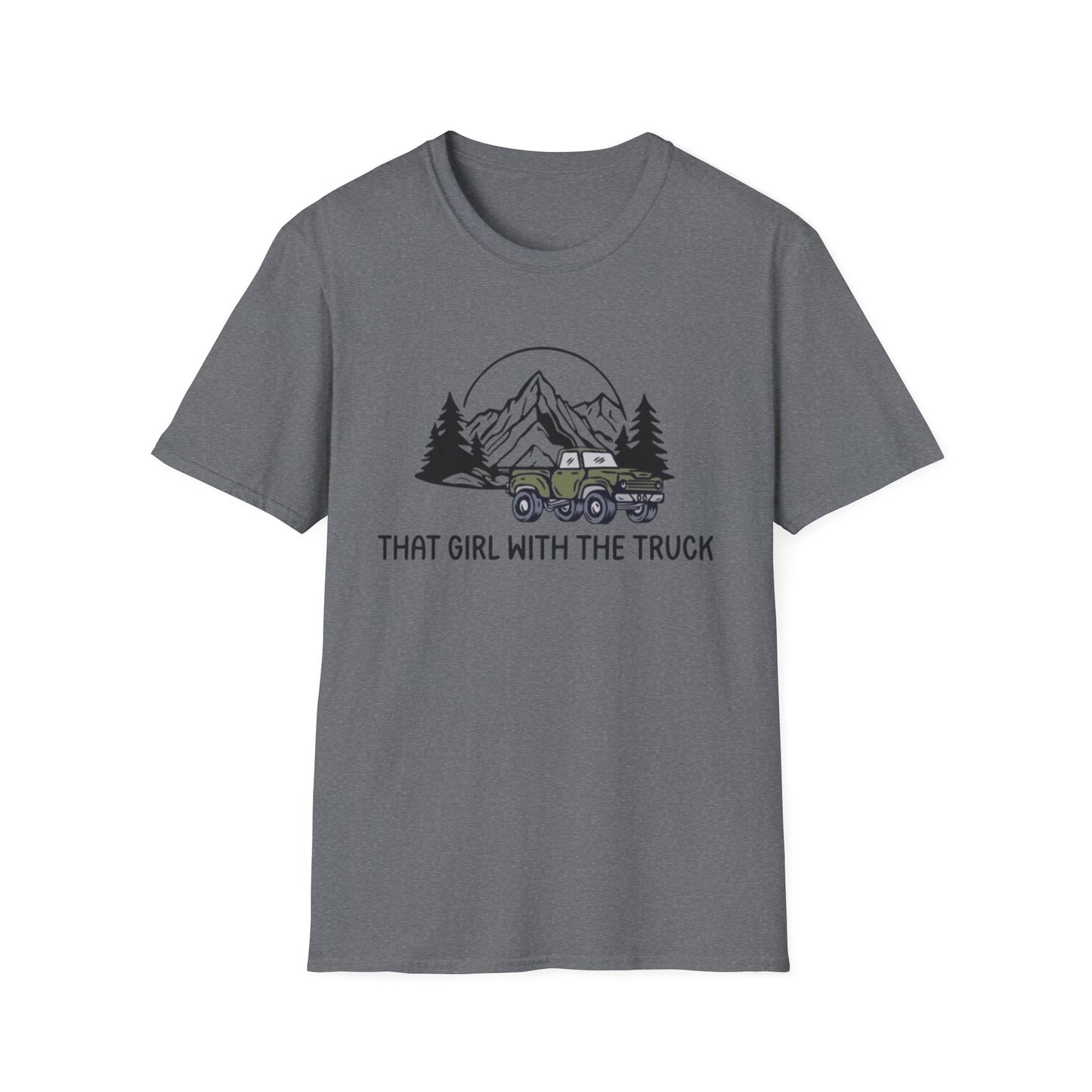 That Girl With The Truck - Unisex Softstyle T-Shirt