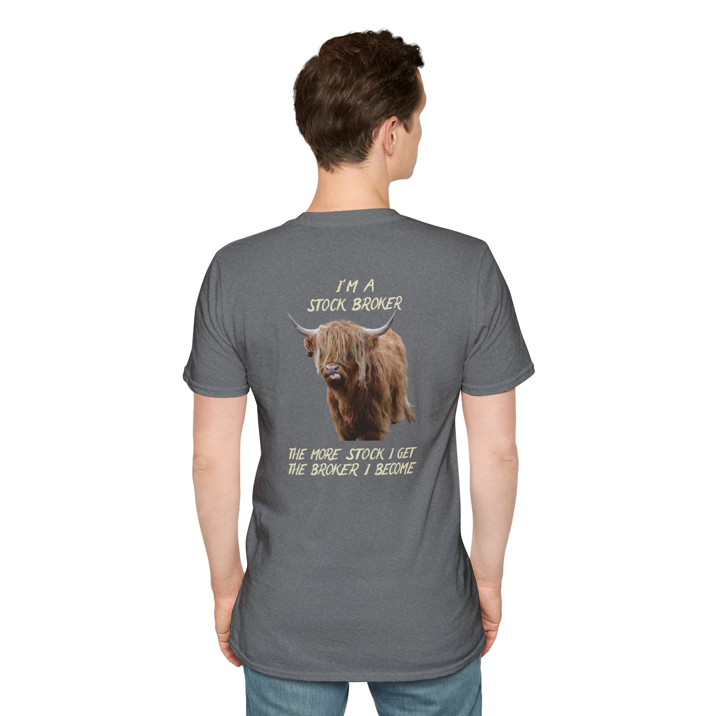 STOCK BROKER Whispering - Unisex Softstyle T-Shirt