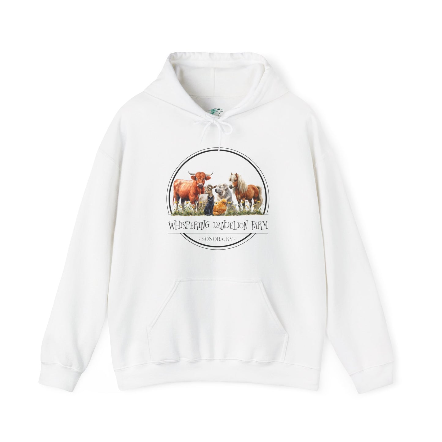 Whispering Dandelion Farm - Unisex Heavy Blend™ Hooded Sweatshirt