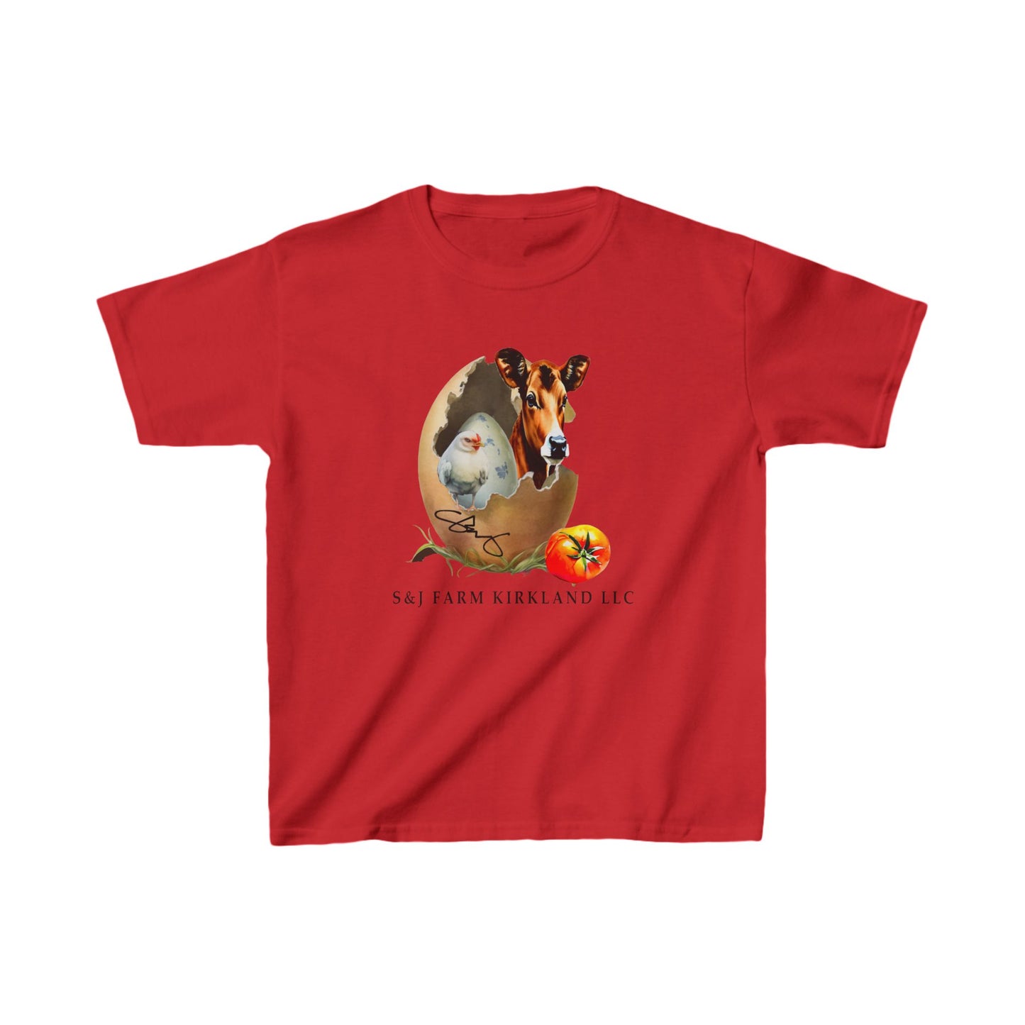 S&J Farm Kirkland LLC - Kids Heavy Cotton™ Tee