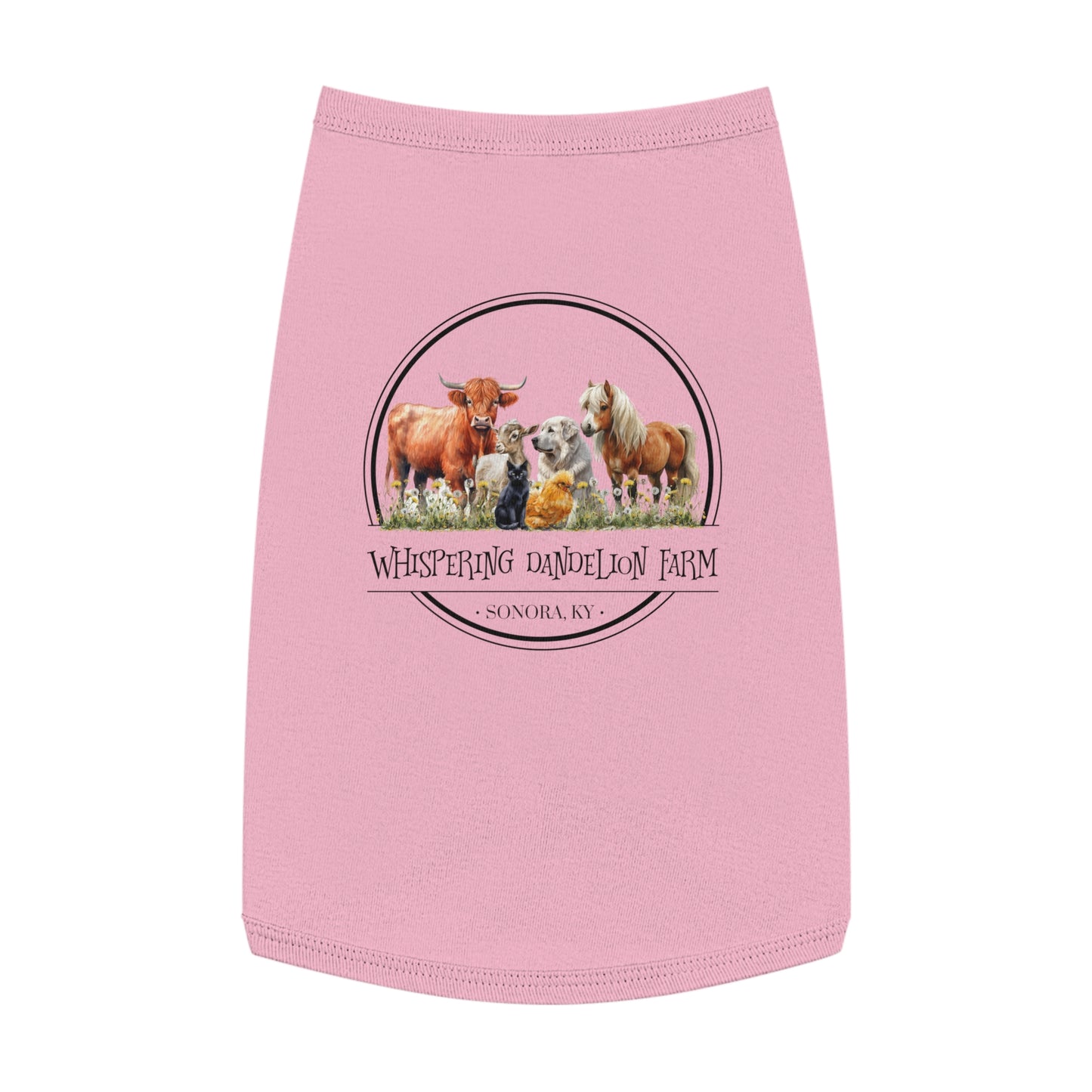 Whispering Dandelion Farm - Pet Tank Top