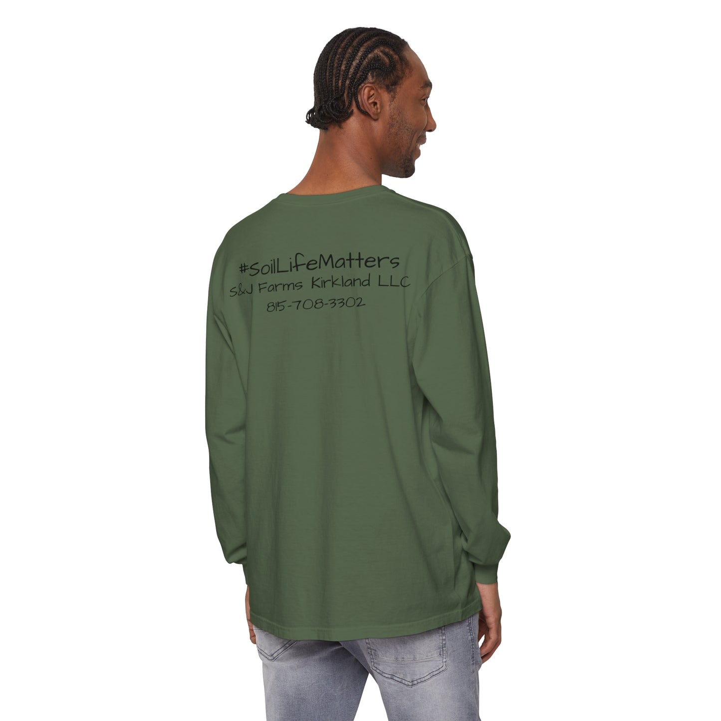 S&J Farm Kirkland LLC - Unisex Garment-dyed Long Sleeve T-Shirt