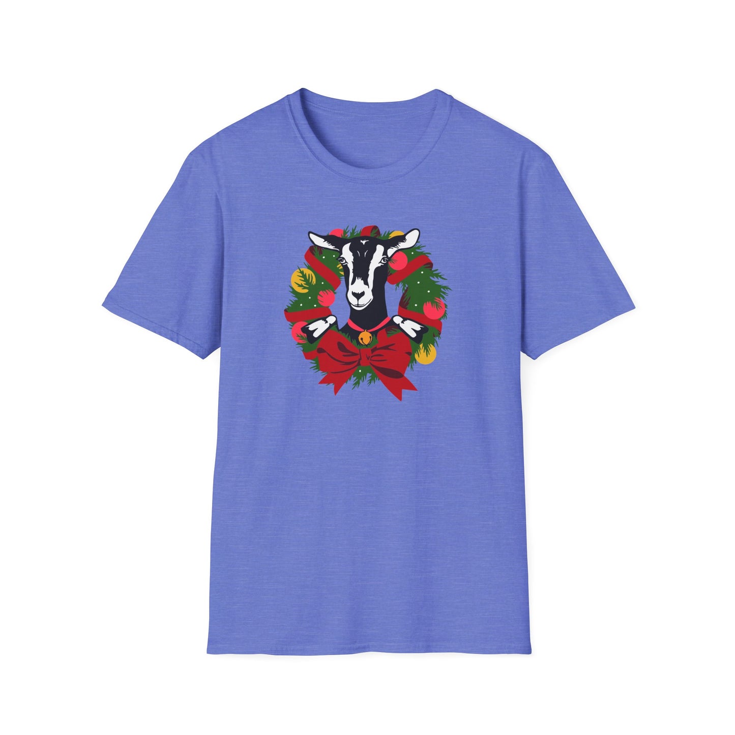 Goat Wreath - Unisex Softstyle T-Shirt